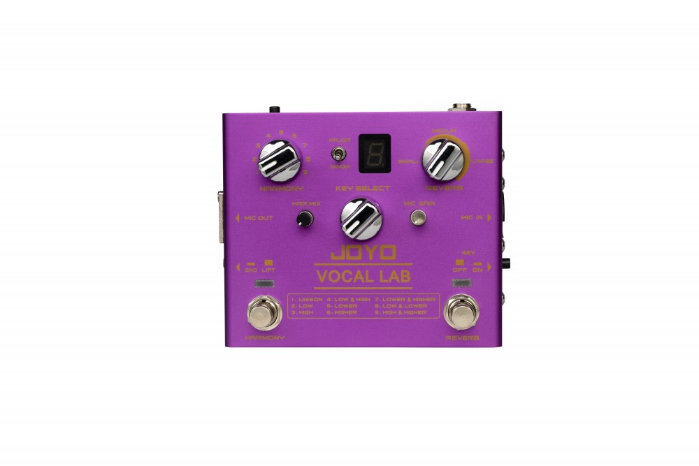 R16 PEDAL JOYO SERIE R PARA VOZ MODELO VOCAL LAB JOYO MARCAS