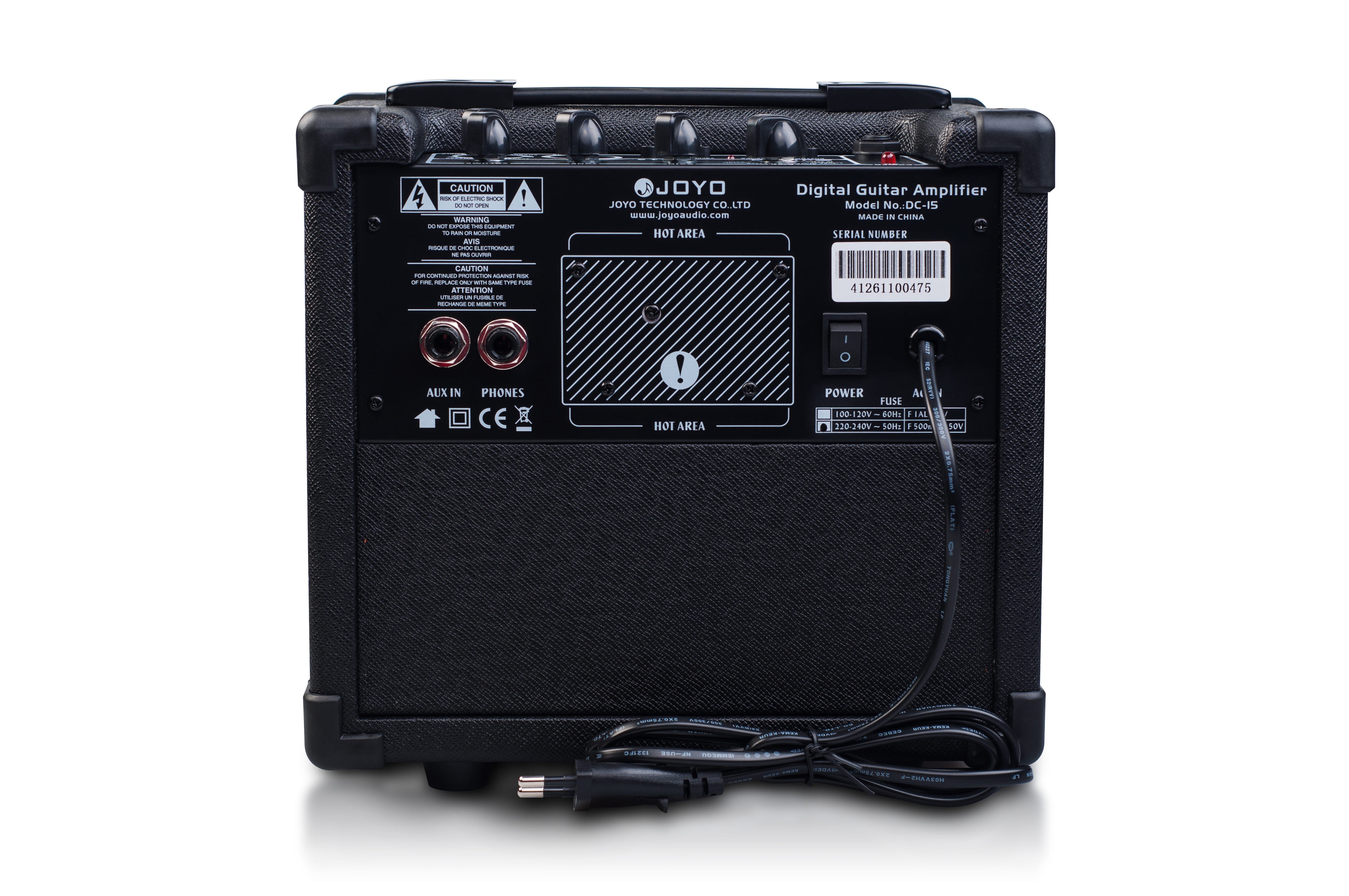 DC-15 - AMPLIFICADOR JOYO 15W DIGITAL - JOYO - MARCAS