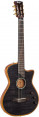BEN2CTBK- GUITARRA HIBRIDA CLASICA AMPLIFICADA BROMO SERIE FUSION CRAFT TRANS BLACK