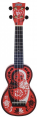 MA1RD - UKELELE MAHALO SERIE ART II RUSSIAN DOLL CON FUNDA