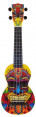 MA1TK - UKELELE MAHALO SERIE ART II TIKI CON FUNDA