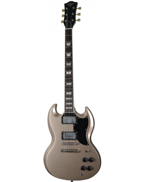 ALBATROZ GOLD RUSH 65-2 - GUITARRA ELECTRICA MAYBACH TIPO SG VINTAGE 2 HUMBUCKERS  