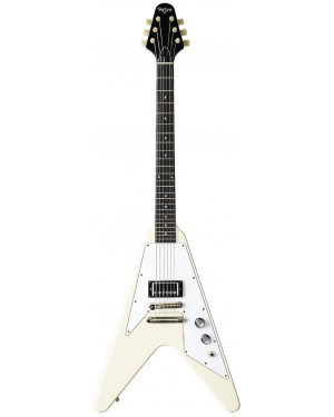GUITARRA ELECTRICA TIPO FLYING JETWING MAYBACH VINTAGE WHITE M 1 x PAF