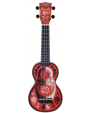MA1RD - UKELELE MAHALO SERIE ART II RUSSIAN DOLL CON FUNDA