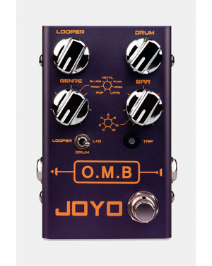 R-06 - PEDAL DE LOOPER + DRUM MACHINE R-SERIES OMB DE JOYO MODELO O.M.B.