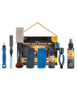 MN299 - KIT DE CUIDADO DE GUITARRA - 8 PIEZAS. MUSICNOMAD