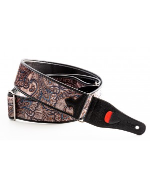 T-PAISLEY-VELVET-BR - BANDOLERA RIGHTON DE GUITARRA ELECTRICA SERIE TALISMAN