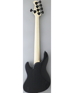 JMJ53-ASH-DE-M/OPB  - BAJO ELECTRICO FUJIGEN FGN TIPO JM 5 CUERDAS OPEN PORE BLACK