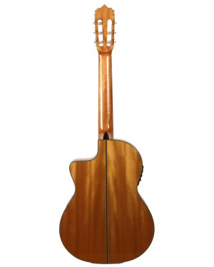 F80NAC-CEQ - GUITARRA FLAMENCA AMPLIFICADA CUTAWAY   JOSE GOMEZ SICOMORO CAJA ESTRECHA