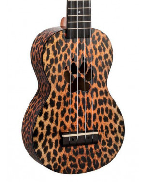 MA1CH  - UKELELE MAHALO SERIE ART II CHEETAH CON FUNDA