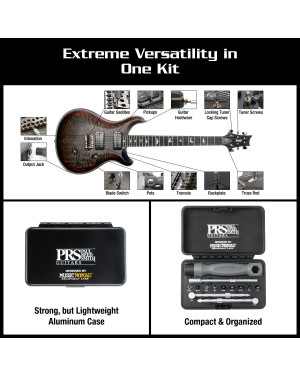 MN252 - KIT DE HERRAMIENTAS PREMIUM DE 18 PIEZAS PARA GUITARRAS PRS MUSICNOMAD