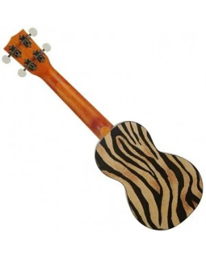 MA1ZE - UKELELE MAHALO SERIE ART II ZEBRA CON FUNDA